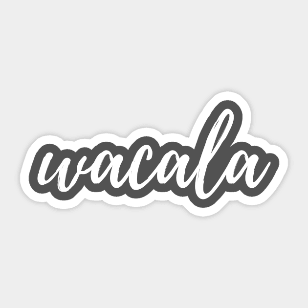 wacala - yuck - ewww Sticker by verde